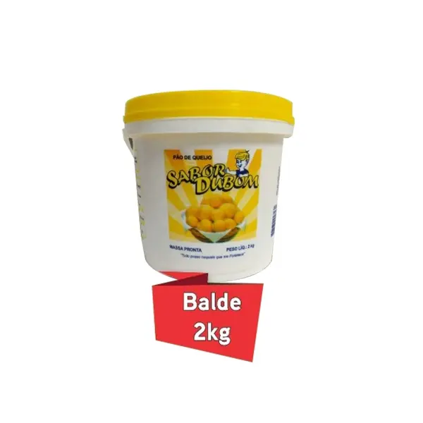 Pão de queijo balde 2kg