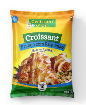 Croissant de Frango com requeijão