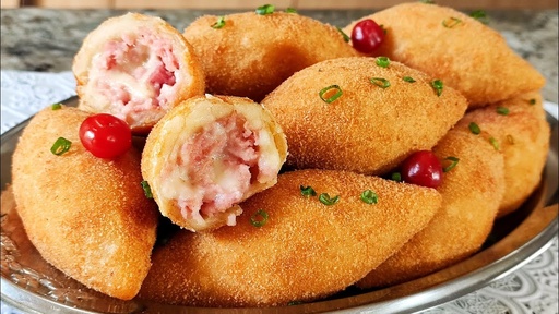 Enrolado de Presunto e Queijo pct 10und