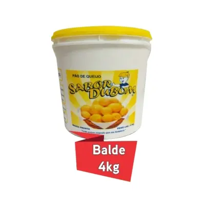 Pão de Queijo Balde 4kg